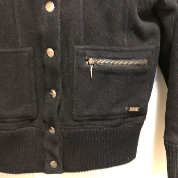 Projek Raw Black Wool Jacket Size Small - Picture 5 of 12